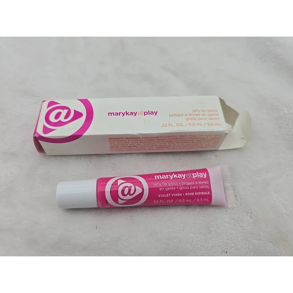 Nib Mary Kay At Play Jelly‎ Lip Gloss Violet Vixen